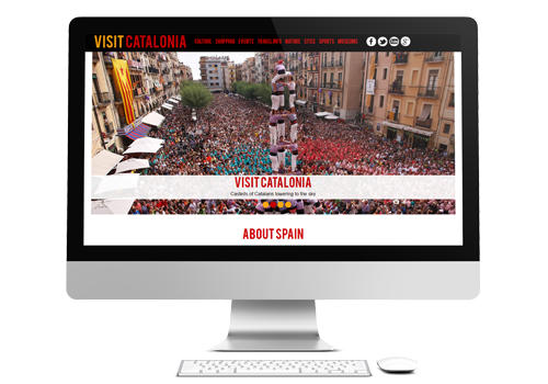 Catalonia Website Design
