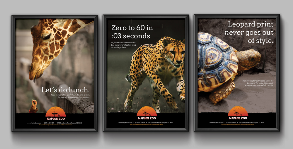 Naples Zoo Poster series