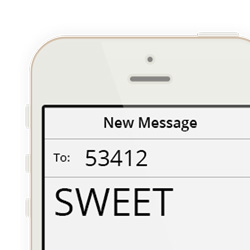 Text Sweet to 53412 for more offers